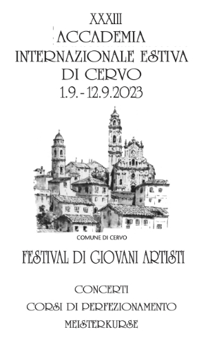 Sommerakademie Cervo Programm 2023